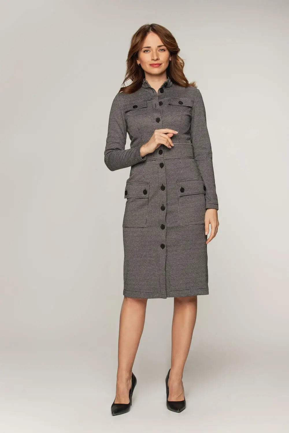 Checkered Knit Dress Checkered Knit Dress