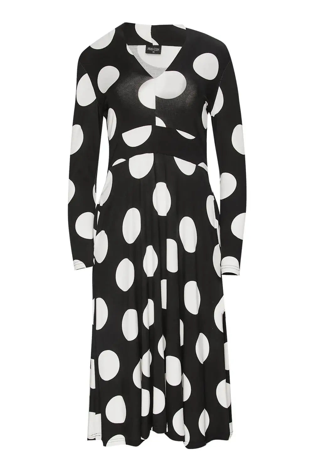 Polka Dot Knit Dress